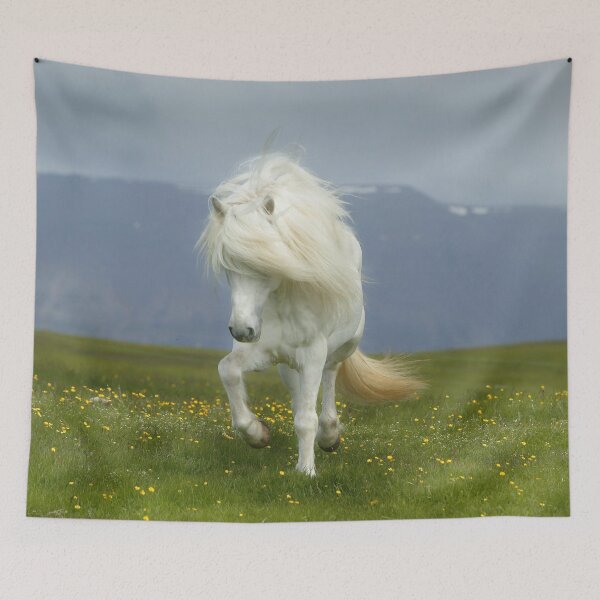 Item preview, Grey Horse and Stormy Skies	 designed and sold by Rainbows Galore.
