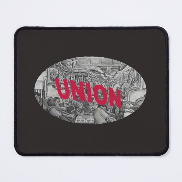Item preview, Diego Rivera inspired union sign designed and sold by lobodelnoir.