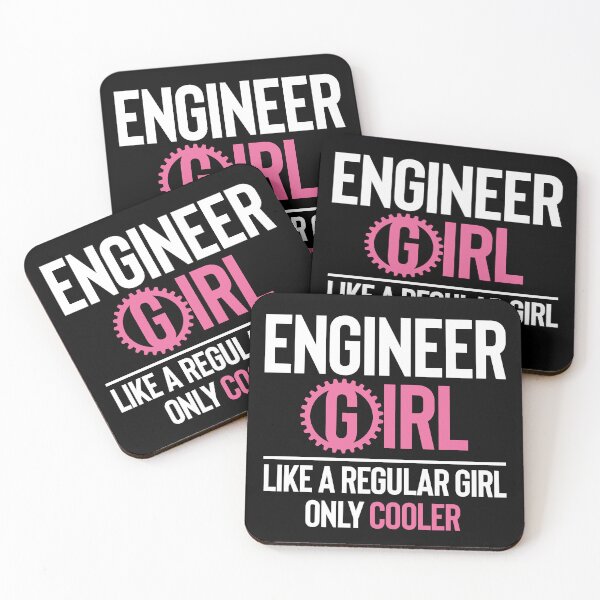 Item preview, Engineer Girl Like A Regular Girl Only Cooler designed and sold by SunsetGloww.