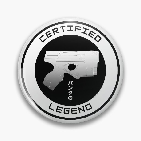 Artikelvorschau, Certified Legend - Cyberpunk Pistol - Gaming entworfen und verkauft von PVSKI.
