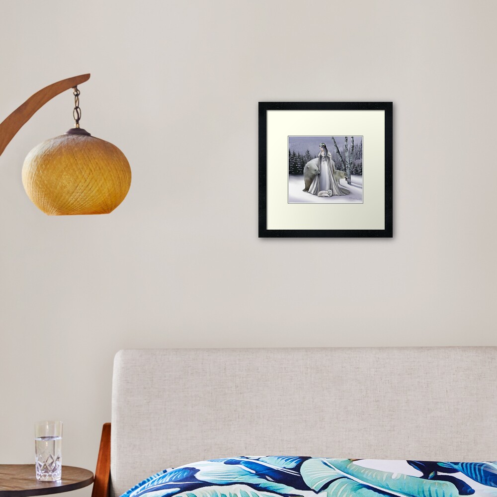 Winter Guardians Framed Art Print