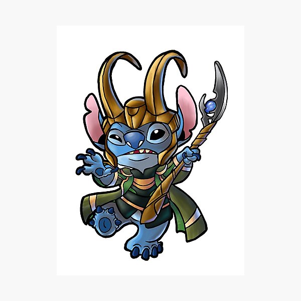 God of Mischief Photographic Print