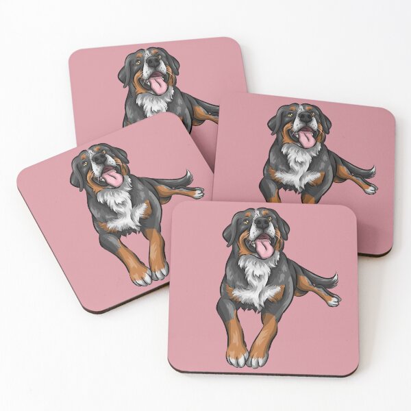 Item preview, Bernese Mountain Dog | Cute Dog Art designed and sold by shirinsart.