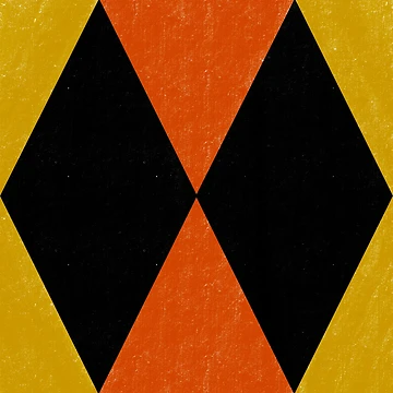 Artwork thumbnail, Fall Autumn Triangle Repeat Pattern by SemDesigns1