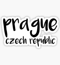 prague Sticker