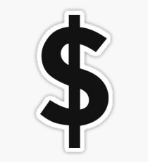 Dollar Sign: Stickers | Redbubble