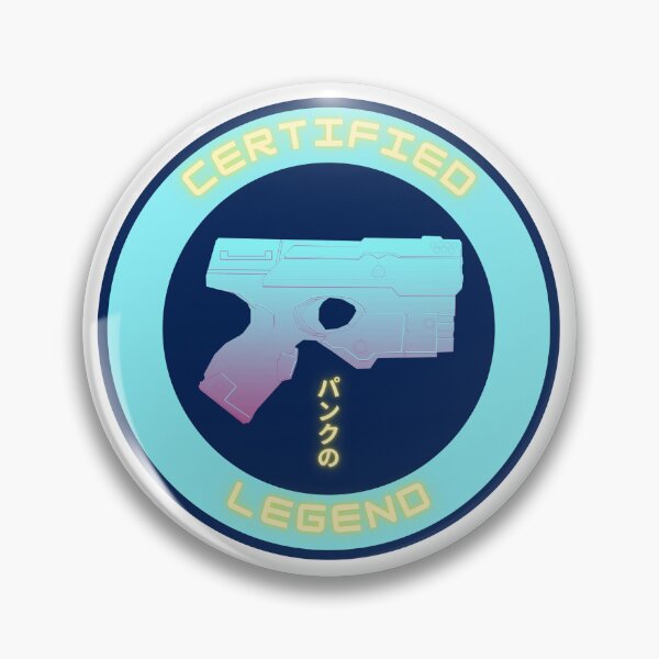 Artikelvorschau, Certified Legend - Cyberpunk Pistol - Gaming entworfen und verkauft von PVSKI.