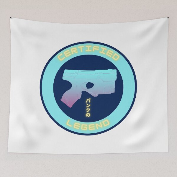 Item preview, Certified Legend - Cyberpunk Pistol - Gaming designed and sold by PVSKI.