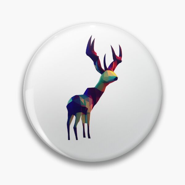 Item preview, Deer Indigo Inked designed and sold by PolygonXYZ.