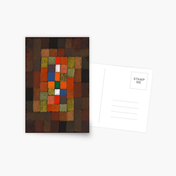 Item preview, Paul Klee most famous paintings ,Paul Klee Static-Dynamic Gradation (1923) , Paul Klee Bauhaus , designed and sold by IvintageArt.
