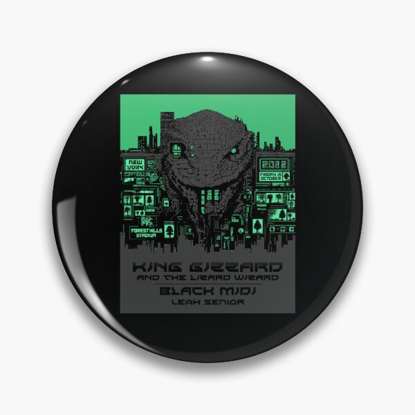 Item preview, King Gizzard and the Lizard Wizard  Blackid MI designed and sold by John Szaro.