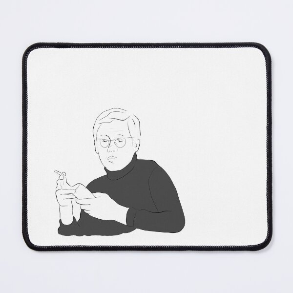 Item preview, Young Dieter Rams drawing in turtleneck designed and sold by Rosadraws.