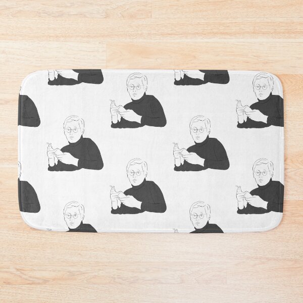 Item preview, Young Dieter Rams drawing in turtleneck designed and sold by Rosadraws.