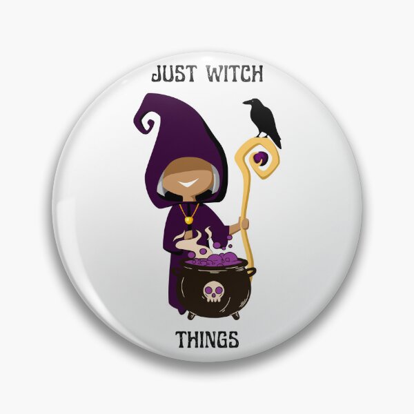 Item preview, Just Witch Things, halloween designed and sold by PaulGoldStore.