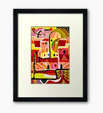 Gore Vidal in Ravello Framed Print