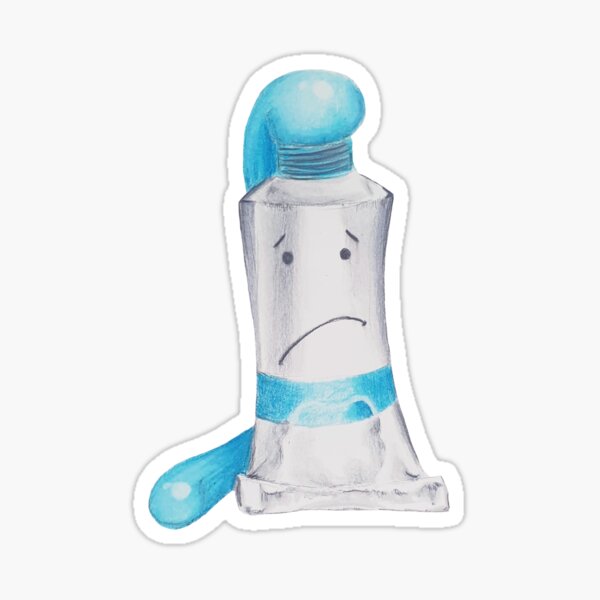 Blue Paint Sticker
