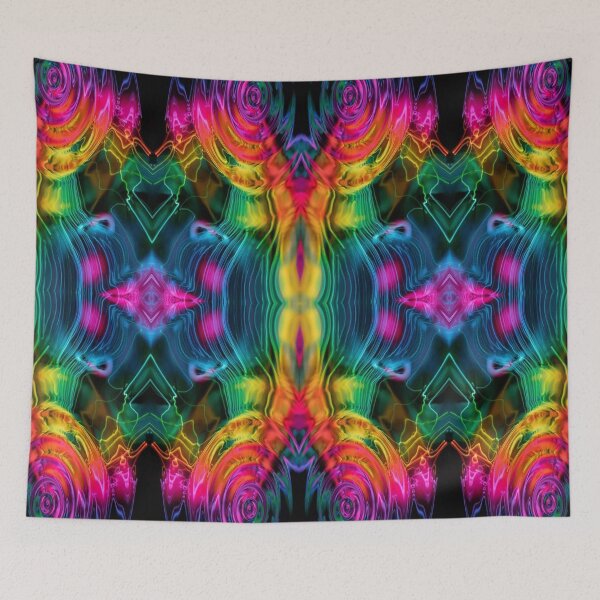 Item preview, Liquid Neon Kaleidoscope v3 Abstract Design designed and sold by GWTF-Designs.