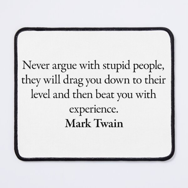 Item preview, Mark Twain Writer Quote designed and sold by betterquotes.