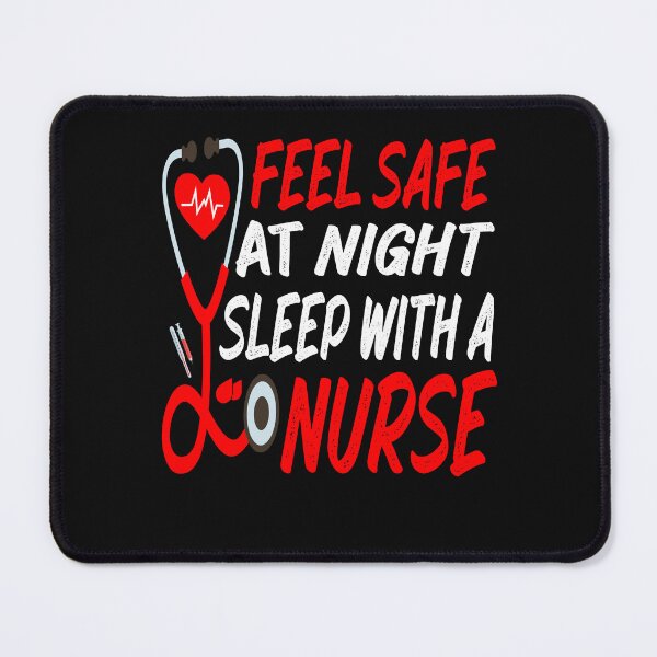 Item preview, feel safe at night sleep with a nurse designed and sold by hamzablk.
