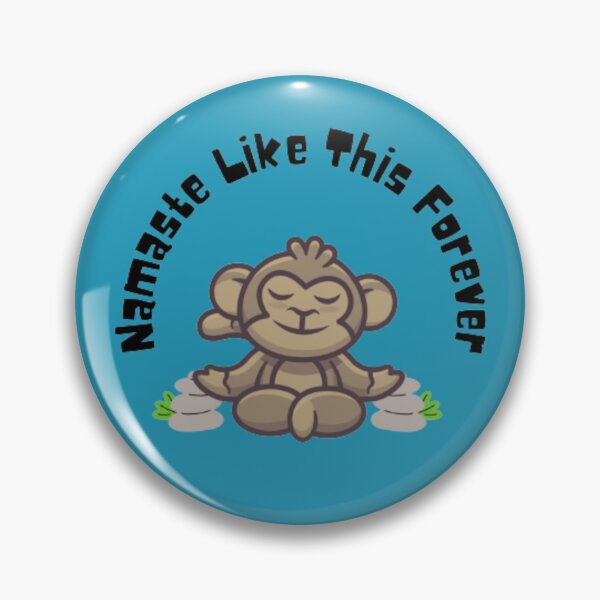 Item preview, Namaste Like This Forever - Funny Yoga Pun designed and sold by LMoonDesigns.