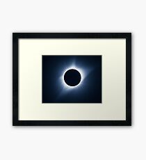 2017 Solar Eclipse - Totality Corona III Framed Print