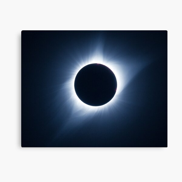 2017 Solar Eclipse - Totality Corona III Canvas Print