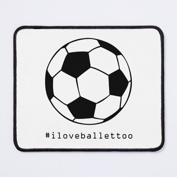Item preview, I love football and ballet designed and sold by AutumnHuman.