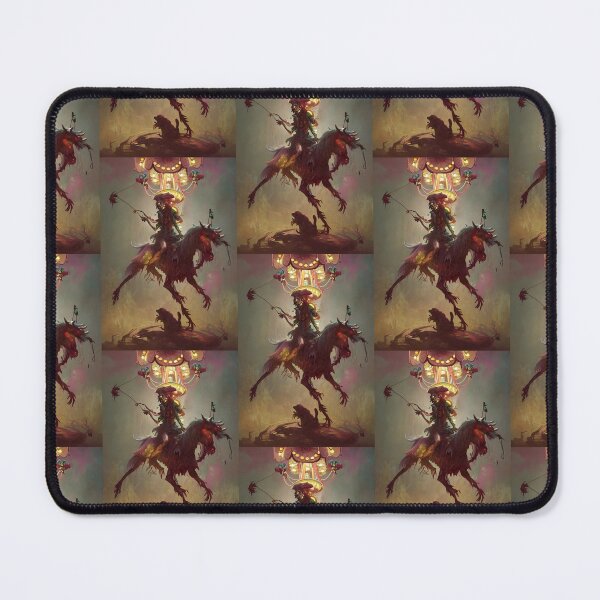 Item preview, Twisted Carnival - Zombie Carousel Horse & Zombie Pirate Rider designed and sold by VPFearson.