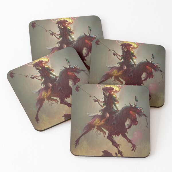 Item preview, Twisted Carnival - Zombie Carousel Horse & Zombie Pirate Rider designed and sold by VPFearson.