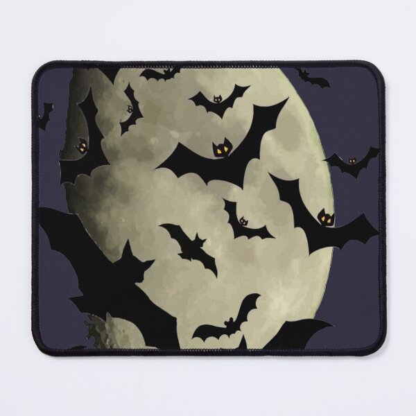 Item preview, Halloween Bats and Haunting Moon designed and sold by taiche.