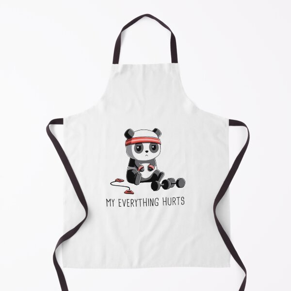 Item preview, funny panda my every thing hurts gift for friends lazy sad motivation designed and sold by noha alzohbi.