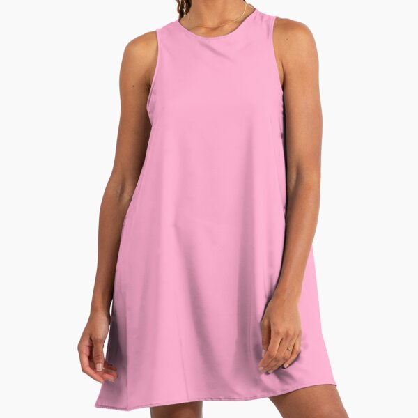 BEAUTIFUL COLORS - PLAIN LIGHT PINK - OVER 80 SHADES OF PINK AT OZCUSHIONS"  A-Line Dress for Sale by ozcushions | Redbubble