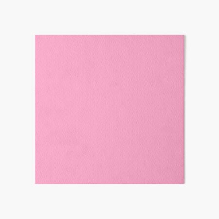 PLAIN SOLID JUST PINK -100 PINK SHADES ON OZCUSHIONS ON ALL PRODUCTS  Art  Board Print for Sale by ozcushions