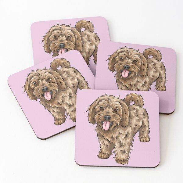 Item preview, Cute Cavapoo | Cute Dog Art designed and sold by shirinsart.