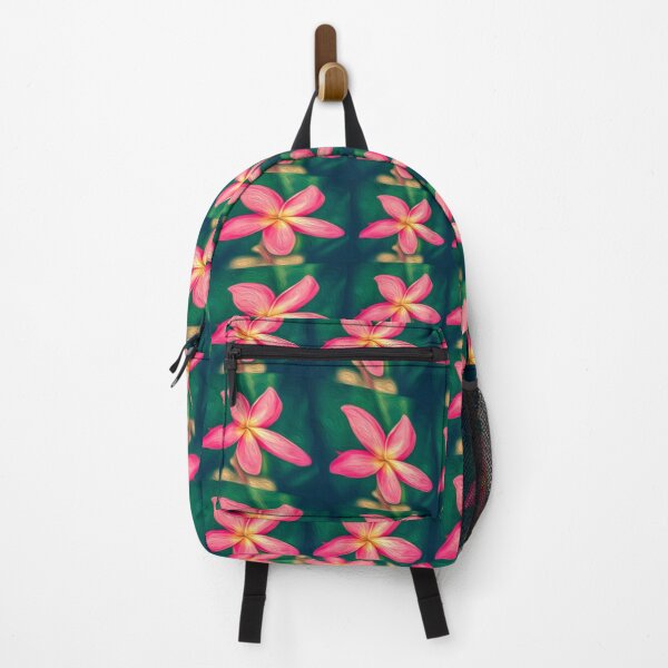 Item preview, Red Plumeria Pattern designed and sold by Patternflower.