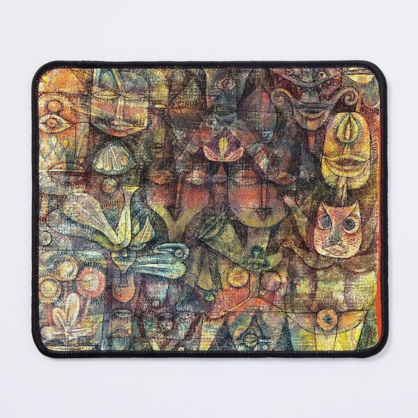 Item preview, Las pinturas más famosas de Paul Klee, Paul Klee Strange Garden (1923), Paul Klee Bauhaus, designed and sold by IvintageArt.