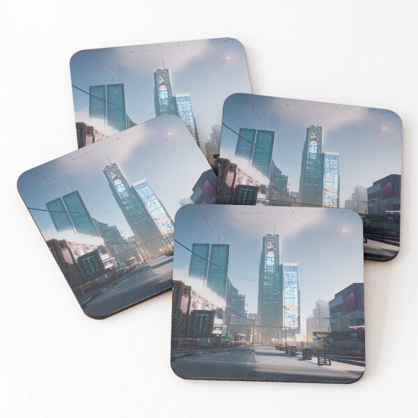 Item preview, Futuristic City City Future Digital Art 5 designed and sold by piXn-.