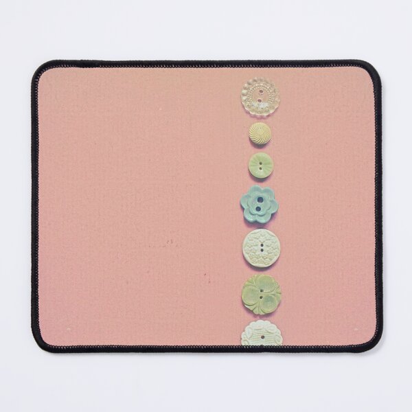 Item preview, Vintage Buttons on Pink designed and sold by Rainbows Galore.