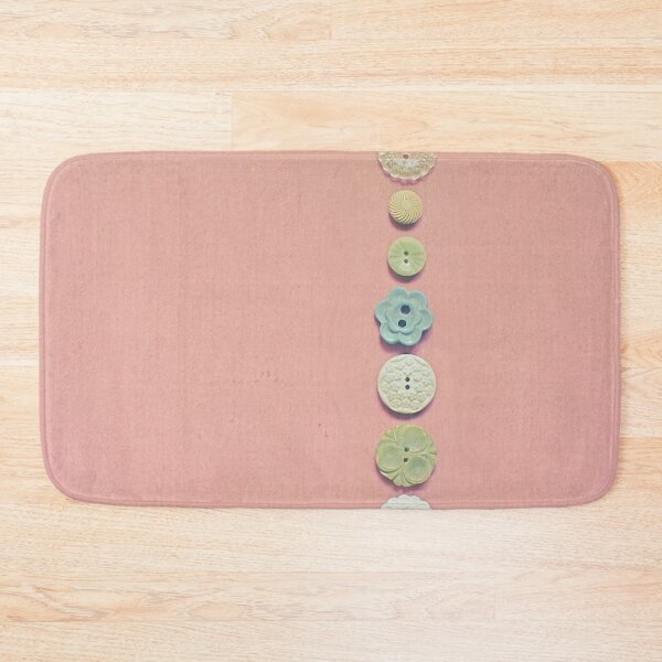 Item preview, Vintage Buttons on Pink designed and sold by Rainbows Galore.
