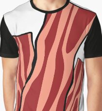 Bacon Is My World - Bacon Lovers Graphic T-Shirt