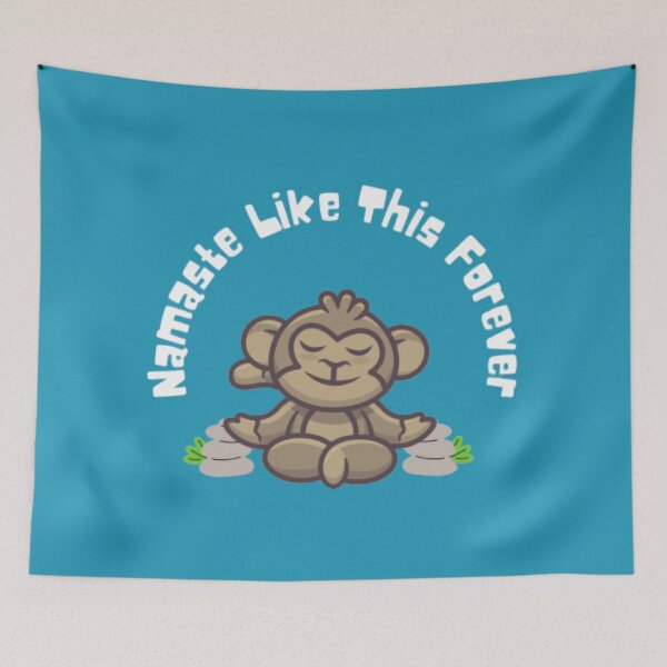 Item preview, Namaste Like This Forever - Funny Yoga Pun designed and sold by LMoonDesigns.