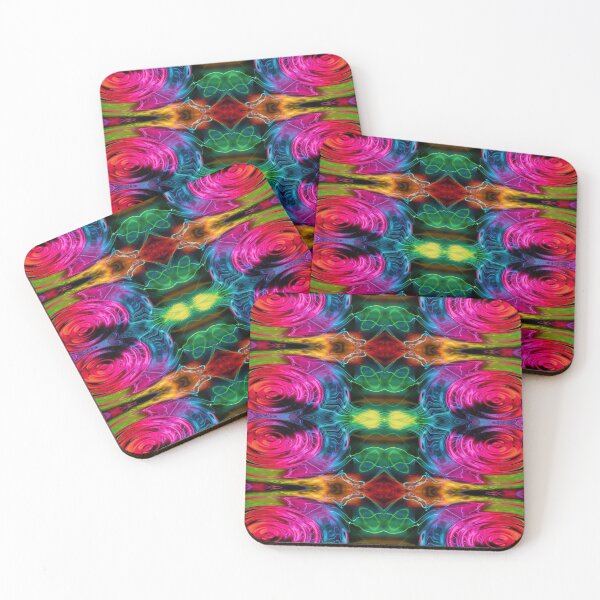 Item preview, Liquid Neon Kaleidoscope v4 Abstract Design designed and sold by GWTF-Designs.