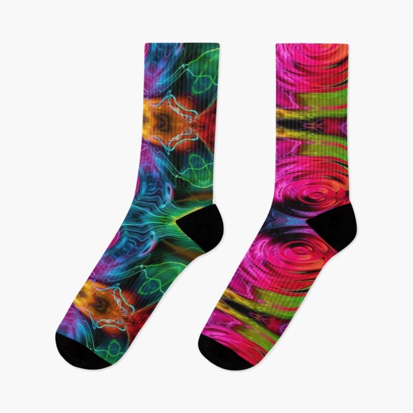 Item preview, Liquid Neon Kaleidoscope v4 Abstract Design designed and sold by GWTF-Designs.