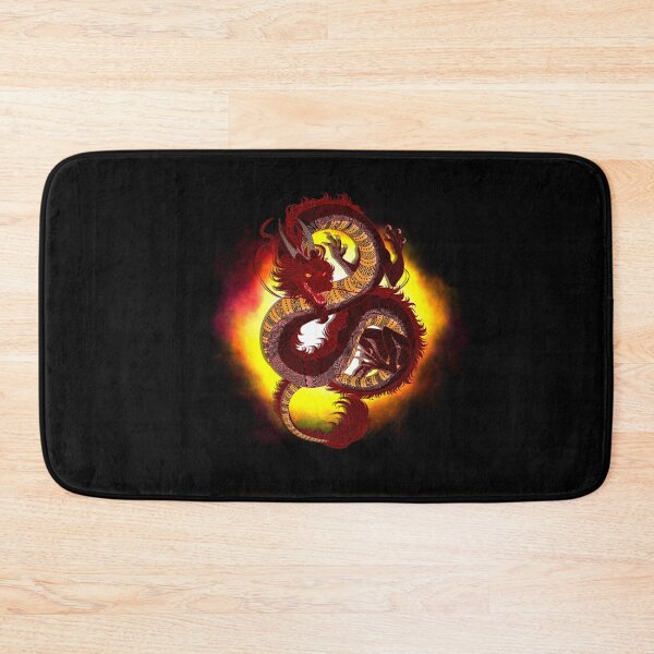 Item preview, Chinese Fire Dragon with Mandala designed and sold by SemDesigns1.
