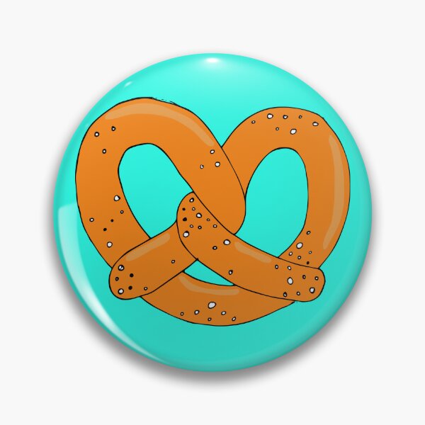 Item preview, Pretzel Food Pattern designed and sold by HotHibiscus.