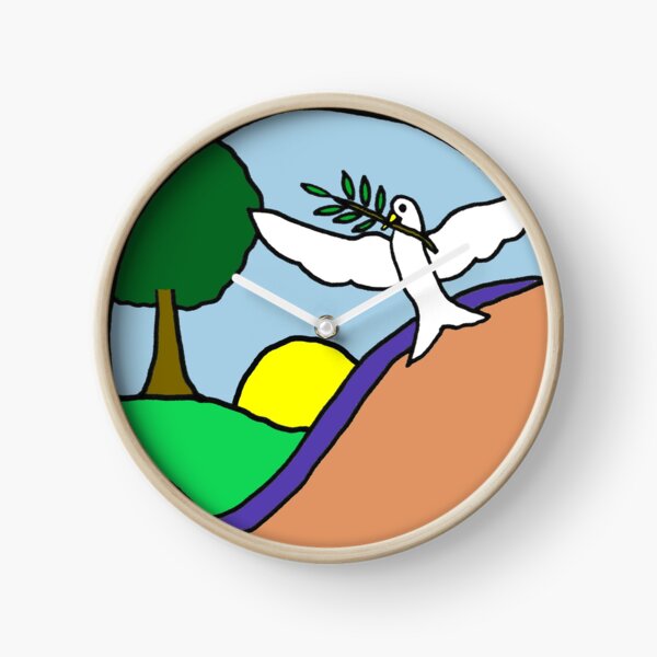 Peace Messenger Clock