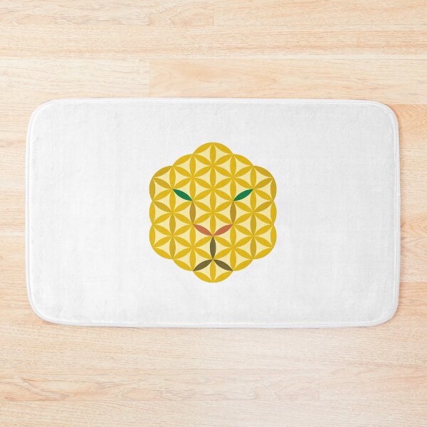 Item preview, Sacred Jaguar of Life 01/Yellow. designed and sold by iSacredGeometry.