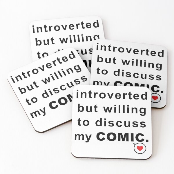Item preview, Introverted But Willing To Discuss My Comic Funny Men Women Comic Books Lover designed and sold by Big Twelve.