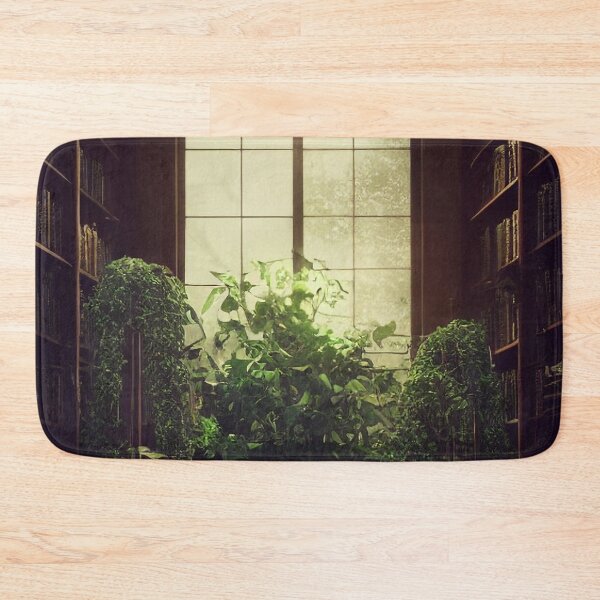 Item preview, Library filled with plants designed and sold by chatzous.