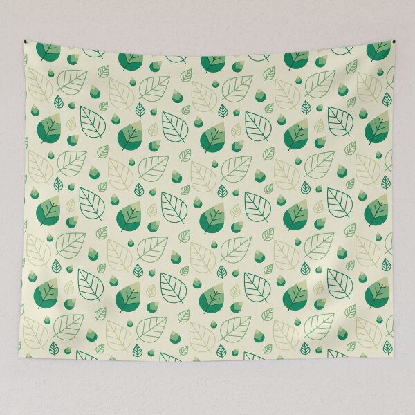 Item preview, Seamless Green Leaf Pattern designed and sold by Belloween.